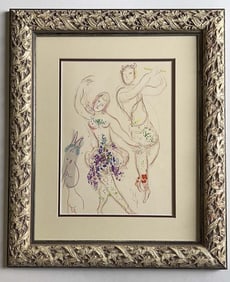 Marc Chagall Original Lithograph from the Ballet