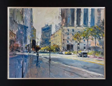 Jorn Fox original oil on canvas