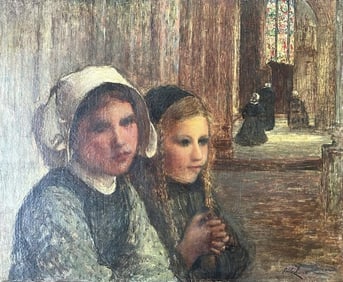 Emile Claus (1849-1924) Belgium Technique: Oil on canvas