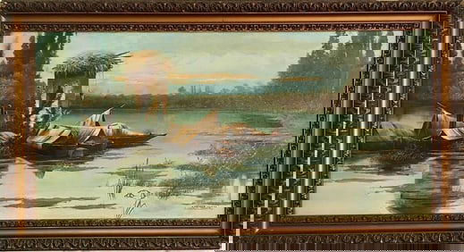 Enrique Sera original oil on canvas