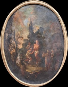 Important old masters The Inquisition Artist: No Signature (Historic painting) Oil on canvas