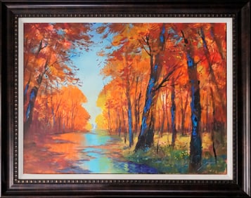 Original on canvas by Michael Schofield Landscape