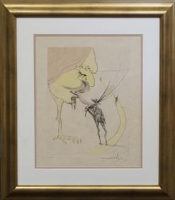 Salvador Dali Picasso: Un Billet Pour la Glorie from After 50 years of Surrealism Limited Edition