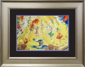 Marc Chagall Lithograph Hand signed