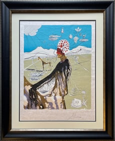 Salvador Dali The Earth Goddess (The Restauranteur). Limited Edition Hand signed and numbered