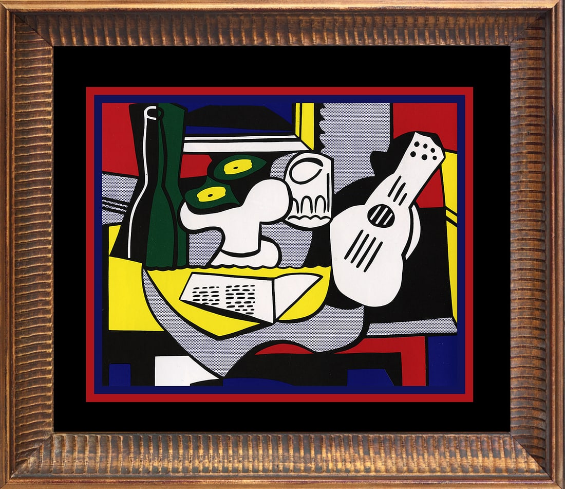 Roy Lichtenstein Color Plate Lithograph after Lichtenstein (1 of 1)