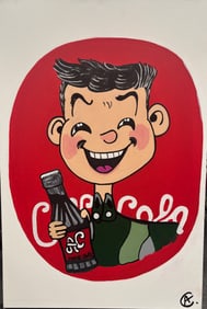 Original mixed media on canvas by Art Chorny