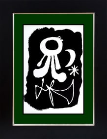 Joan Miro color plate lithograph after Miro