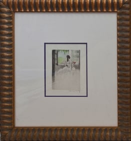 Louis Icart Hand signed original etching from 1938