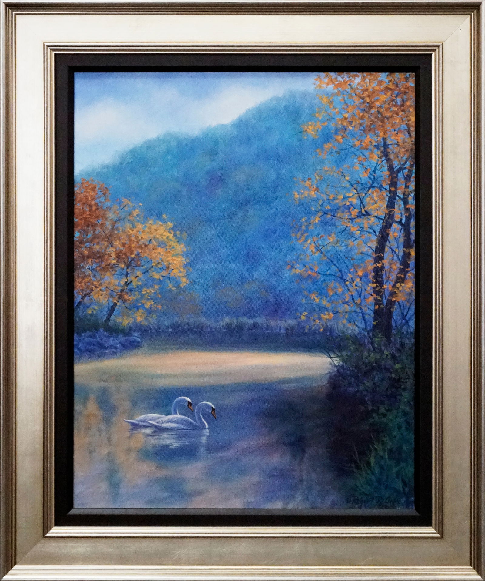 Robert Copple Hand embellished on canvas Limited Edition: Hand embellished limited edition on canvas by Robert Copple. Approx image size 22 x 28 inches. Hand signed by the artist. Includes certificate of authenticity. Custom framed. This work was purchased d