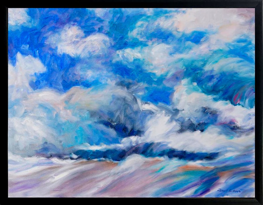 Robert Copple original on canvas: Original on canvas by Robert Copple. Approx image size 30x38 inches. One-of-a-kind original. Hand signed by the artist. Includes certificate of authenticity. This work was purchased directly from the