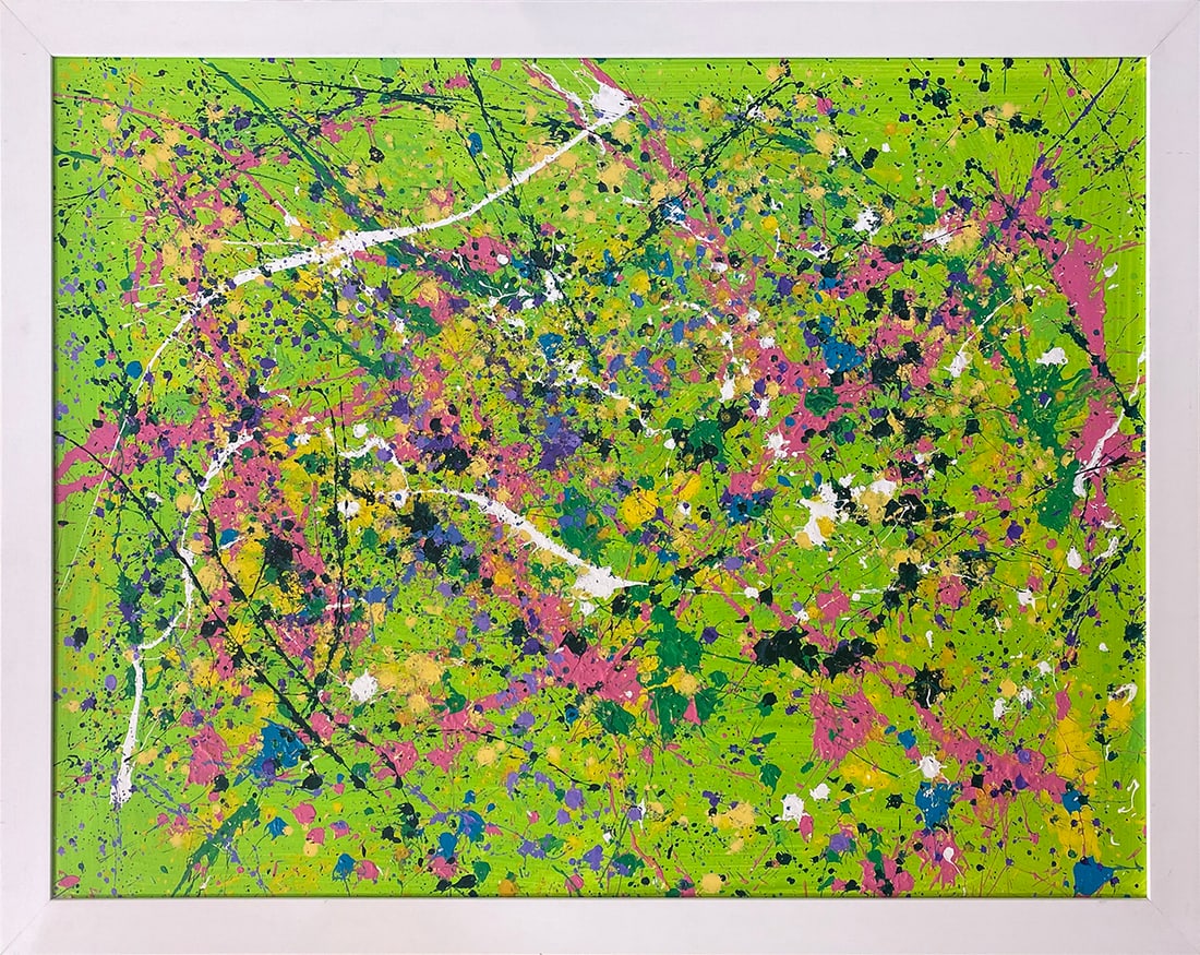 Michael Schofield Original canvas Abstract (1 of 1)