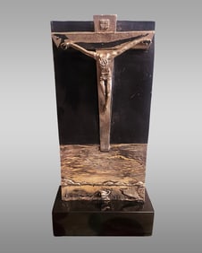 Salvador Dali Bronze Sculpture Christ on the Cross