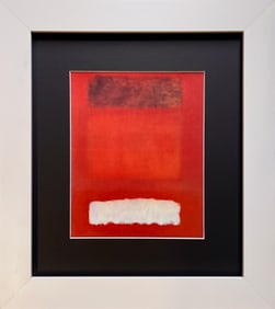 Mark Rothko color plate lithograph