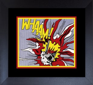 Roy Lichtenstein Color Plate Lithograph