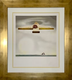 Salvador Dali Limited Edition Embossed Lithograph