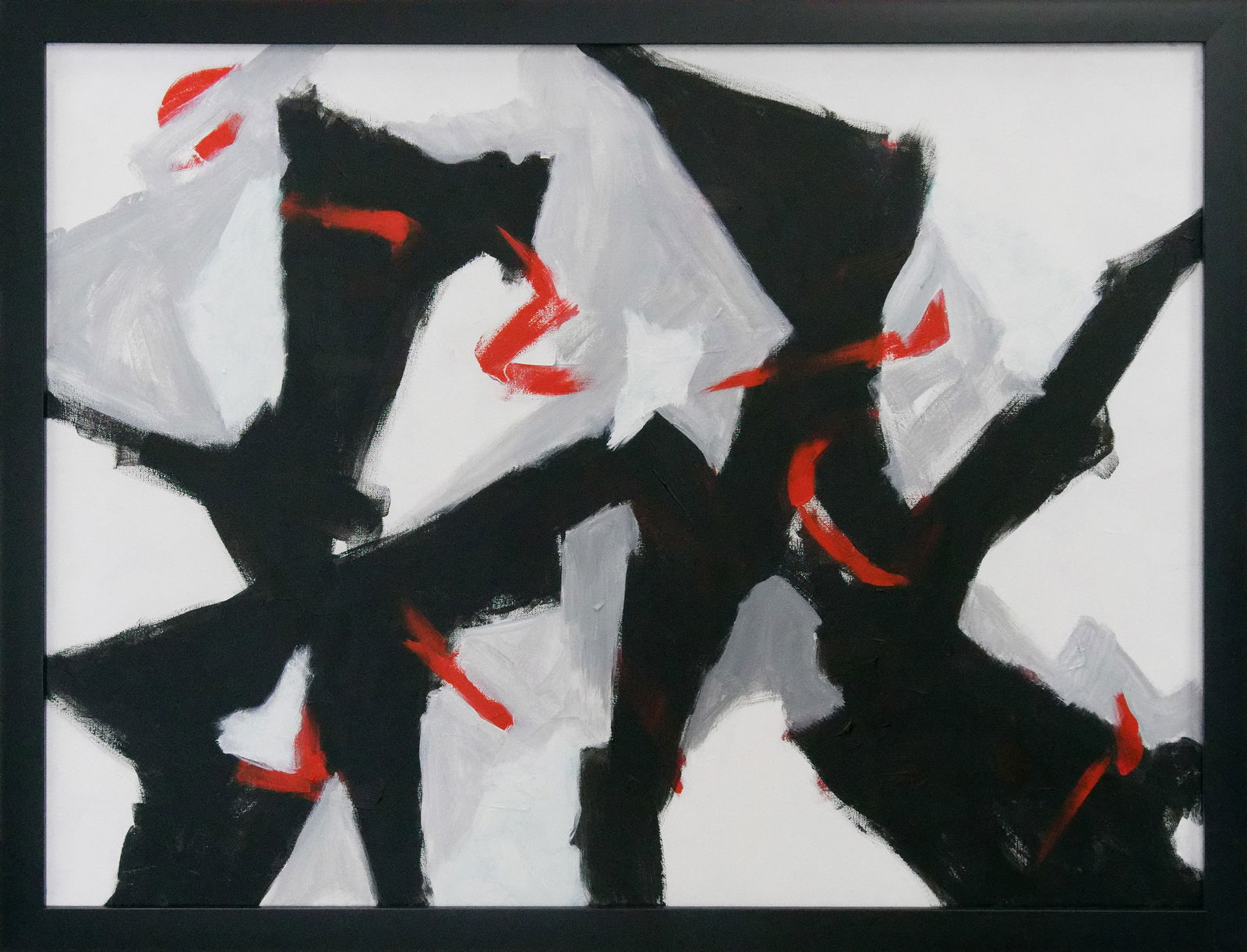 Original on canvas Robert Copple Abstract: Original on canvas by Robert Copple. Approx image size 30x38 inches. One-of-a-kind original. Hand signed by the artist. Includes certificate of authenticity. This work was purchased directly from the