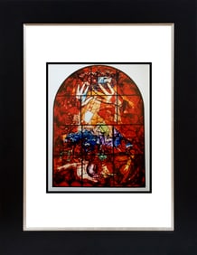 Marc Chagall Jerusalem Windows Lithograph  from the 1960s