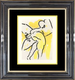 Marc Chagall Lithograph from 1965