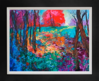 Michael Schofield Original on board 48 x 60 inches  image size landscape