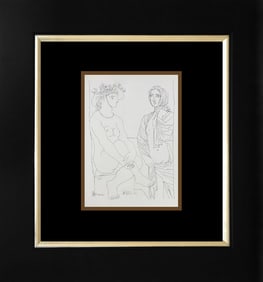 Pablo Picasso lithograph  from over 50 years ago Vollard Collection