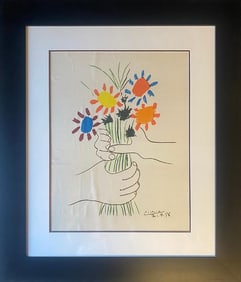 Pablo Picasso Limited Edition  on paper Collection Domaine