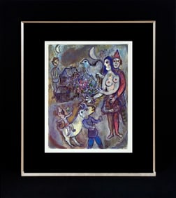 Marc Chagall lithograph from 1968