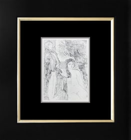 Pablo Picasso lithograph printed in Paris on velin d'arches paper from the Vollard Collection 1956