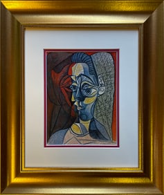 Pablo Picasso color Plate Lithograph from 1970