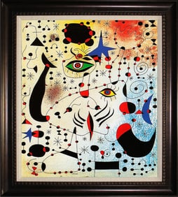 Joan Miro Ciphers and Constellations Abstract After Joan Miro