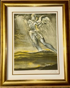 Salvador Dali Lithograph Limited Edition Hand signed and numbered