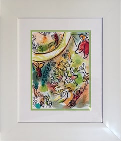 Marc Chagall Paris Opera Ceiling Lithograph from 1970