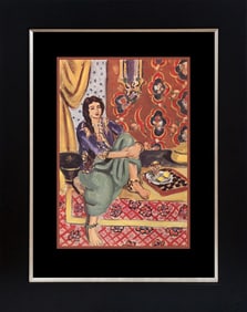 Henri Matisse Color Plate Lithograph after Matisse from 1970