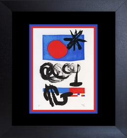 Joan Miro Lithograph from 1969