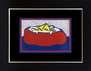 Roy Lichtenstein Lithograph after Lichtenstein from 1982
