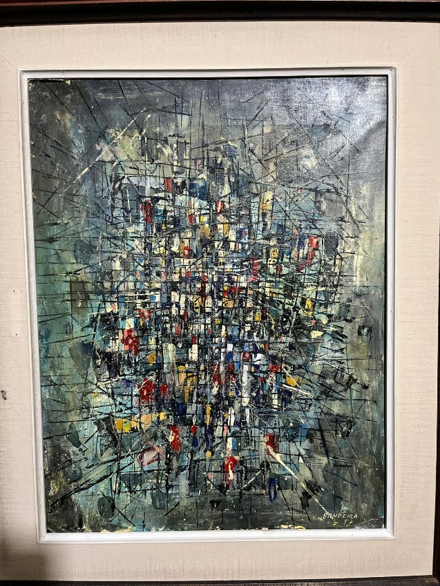 Antonio Bandeira Oil on canvas 1952 (1 of 1)