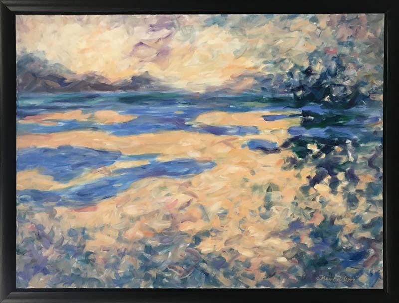 Robert Copple original on canvas: Original on canvas by Robert Copple. Approx image size 30x38 inches. One-of-a-kind original. Hand signed by the artist. Includes certificate of authenticity. This work was purchased directly from the