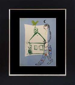 Marc Chagall lithograph from 1968