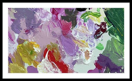 Renaissance Spring Original mixed media on canvas by David Lloyd Glover