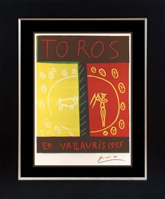 Pablo Picasso Color Plate Lithograph after Picasso