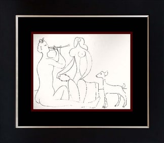 Picasso Original Lithograph 1955 from the Antibes Collection