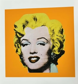 Marilyn Monroe on canvas 32x32 inches Andy Warhol