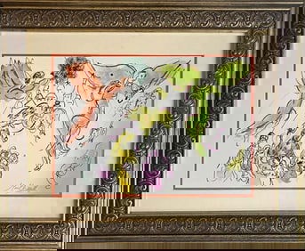 Marc Chagall Lithograph Hand signed