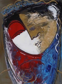 Gaylord Soli Mixed media original on canvas