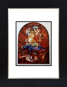 Marc Chagall Jerusalem Windows Lithograph  from the 1960s