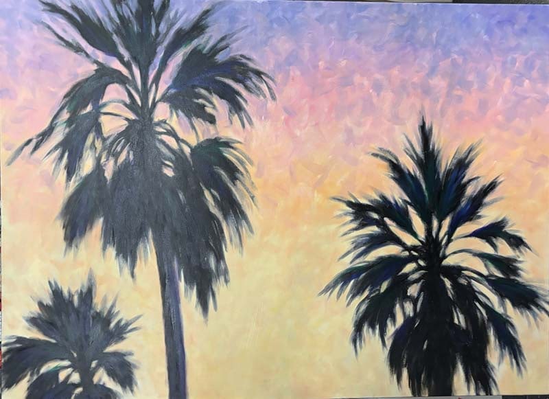 Original on canvas by Robert Copple: Original on canvas by Robert Copple Approx image size 48x36 inches. One of a kind original. Hand signed by the artist. Includes certificate of authenticity.