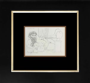 Pablo Picasso lithograph  from over 50 years ago Vollard Collection