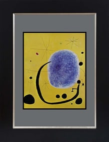 Joan Miro fine art print from 1996