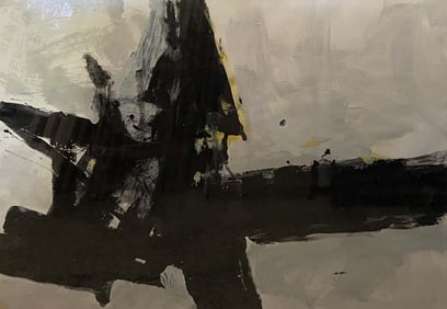 Original Abstract on canvas by Michael Schofield 60x48 inches image size