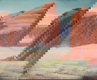 Martin Sabransky Oil on canvas 24x20 inches image size